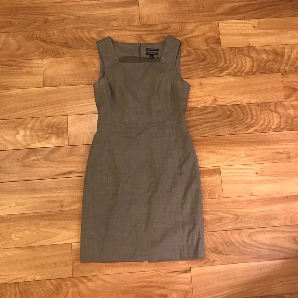 Gray Sheath Dress